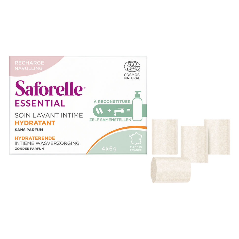 Hydraterende intieme wasverzorging - navulling