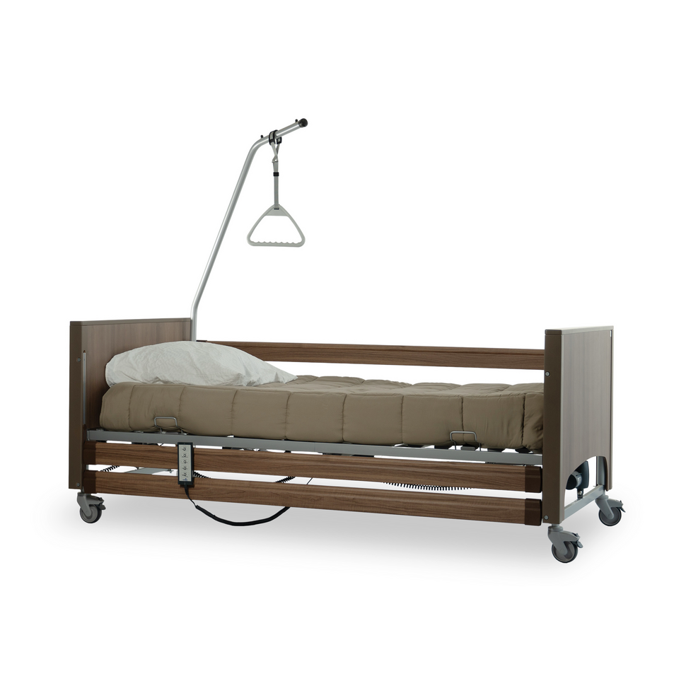 Elektrisch bed klassiek+ - notelaar
