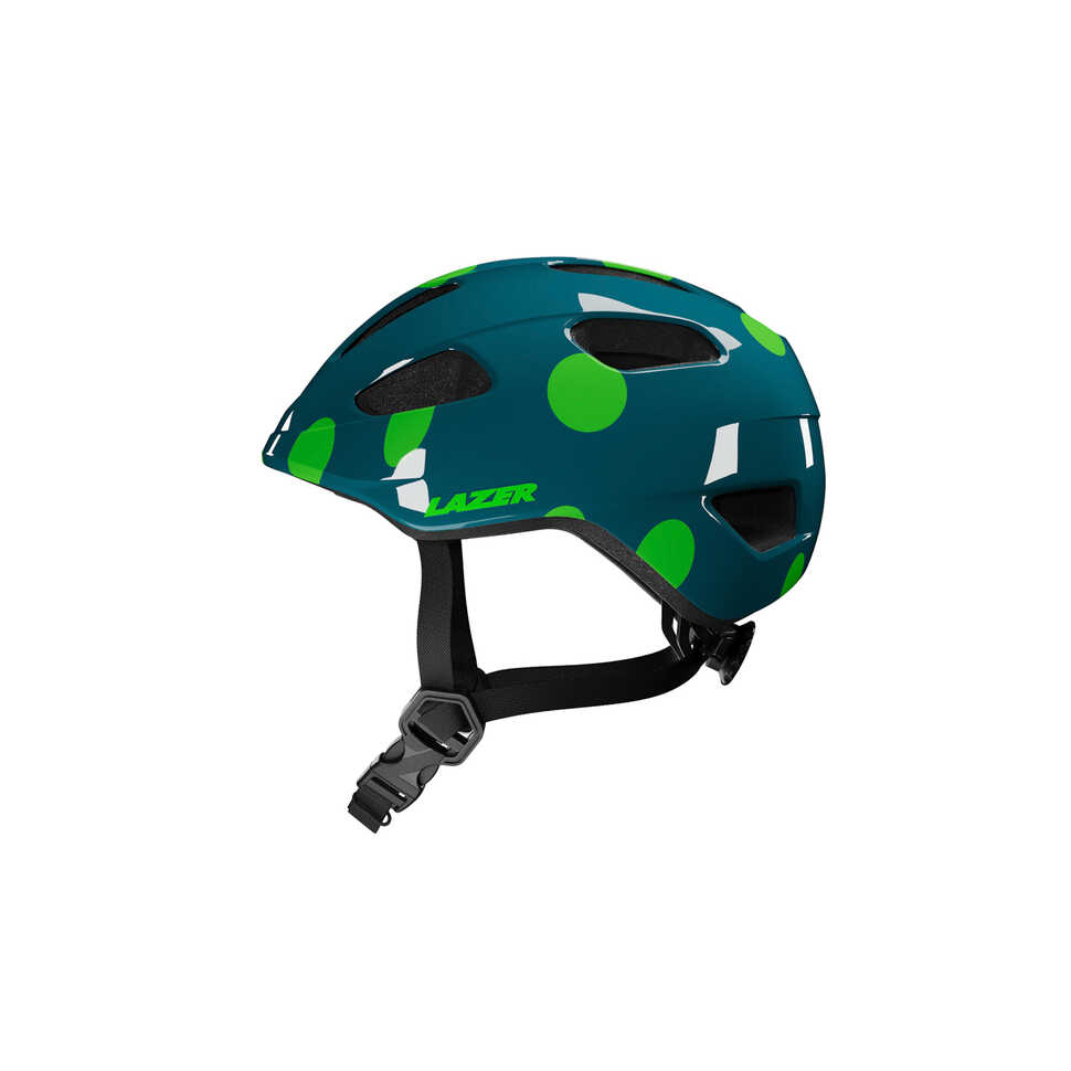 Fietshelm Nutz KinetiCore - Green Dots