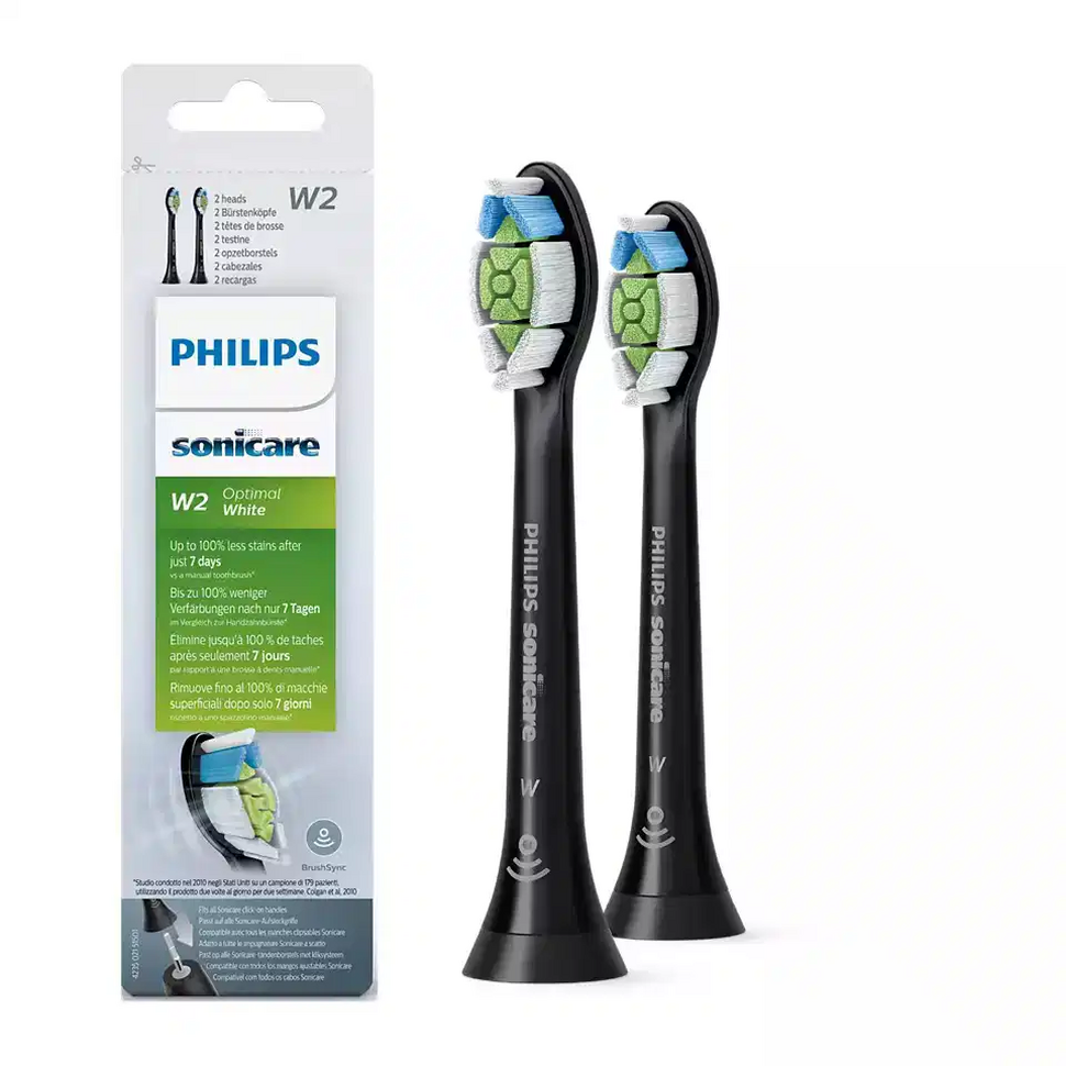 Philips Sonicare opzetborstel - zwart