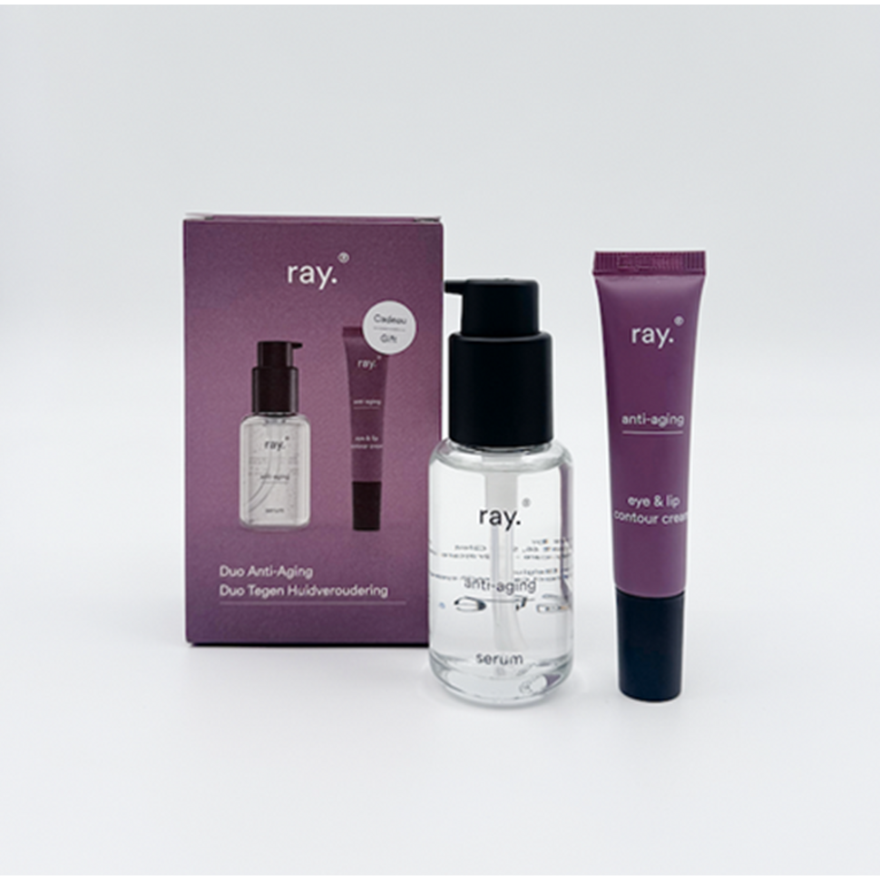 Anti-Aging Serum + gratis Oog- & Lipomtrekcrème (15 ml) 