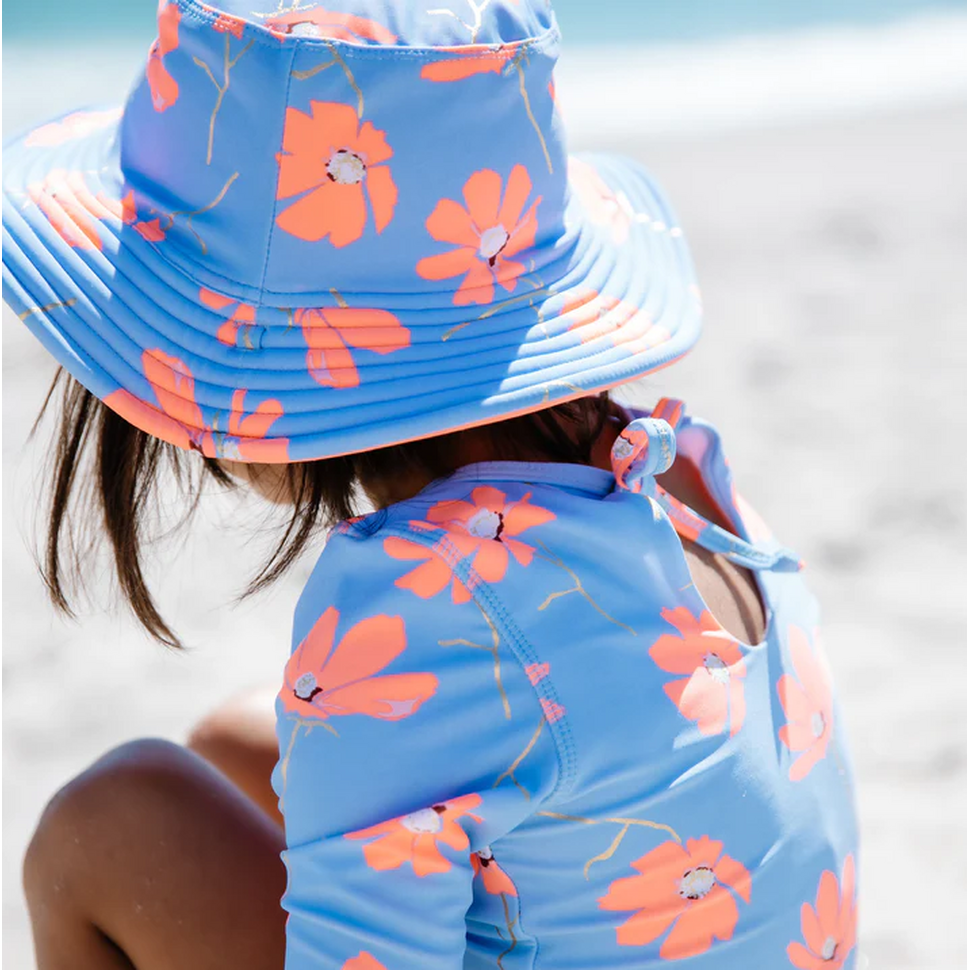 Omkeerbare bucket hat Beach Bloom