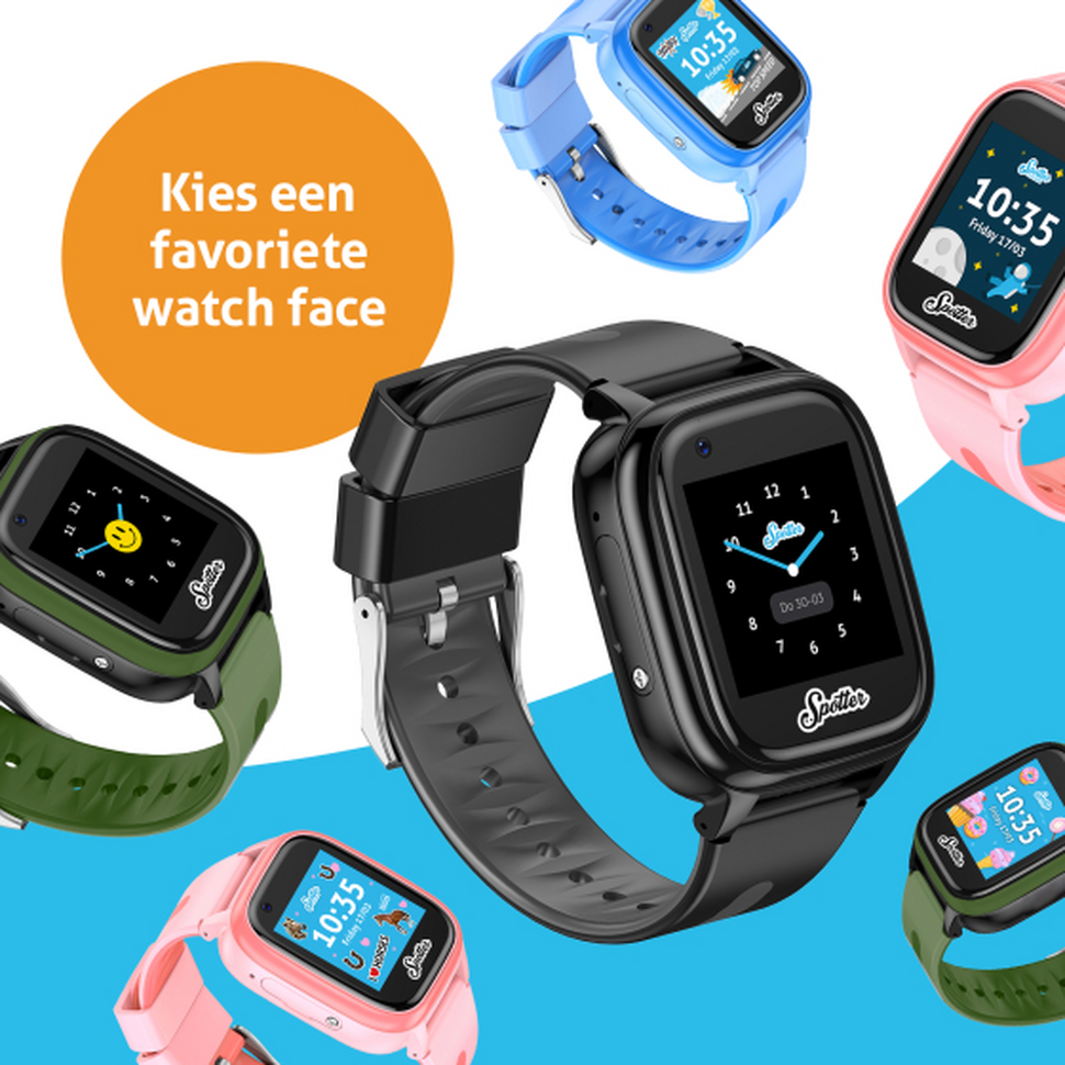 Gps-kinderhorloge - roze