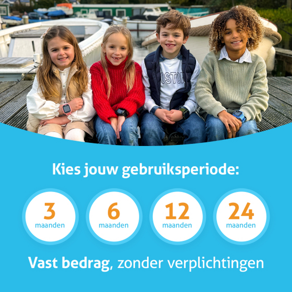 Gps-kinderhorloge - roze