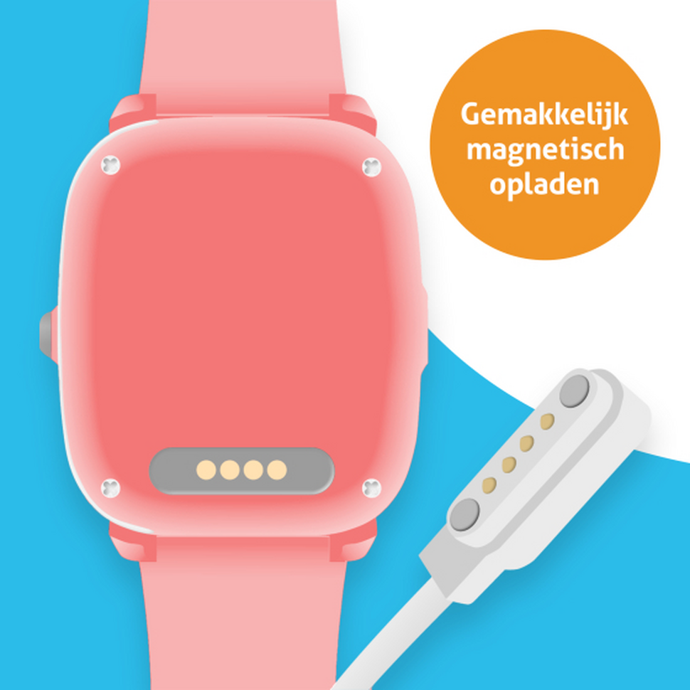 Gps-kinderhorloge - roze