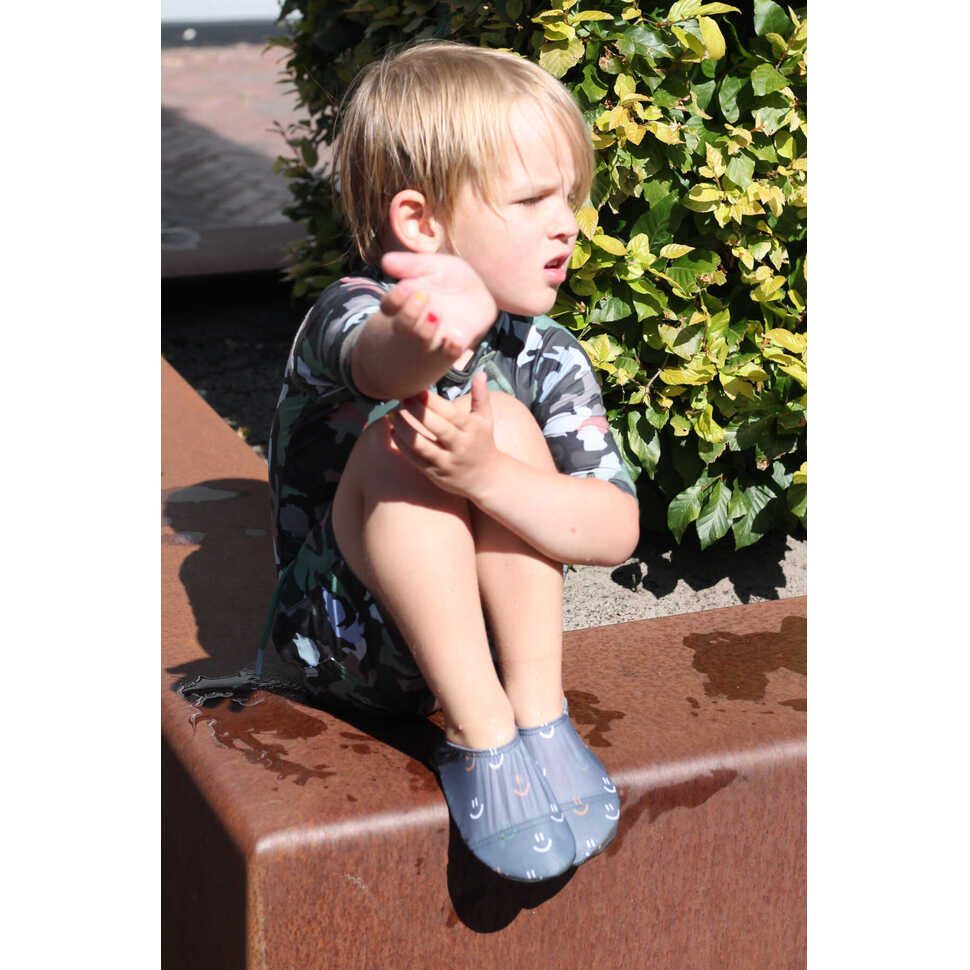 Slipstop waterschoenen - Smiley Grey 
