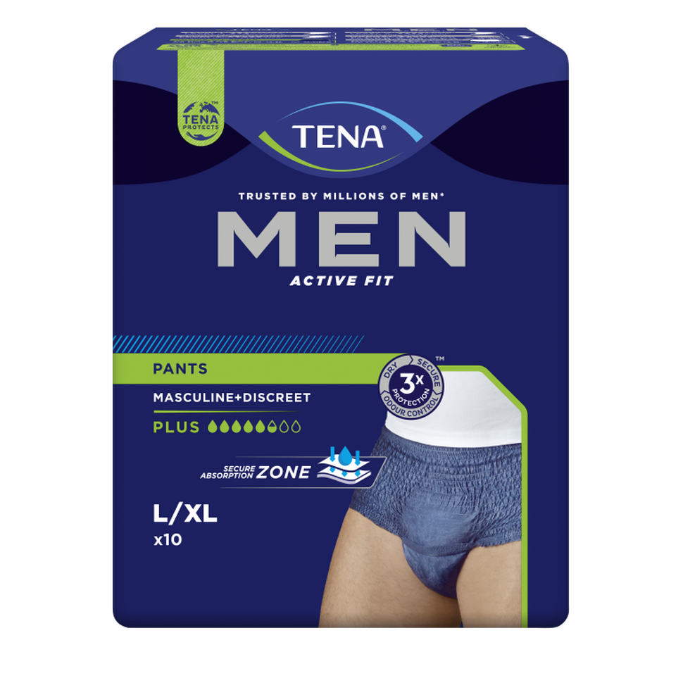 TENA Men Active Fit Pants Plus