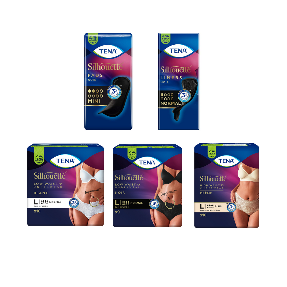 Gratis stalenpakket Tena Silhouette