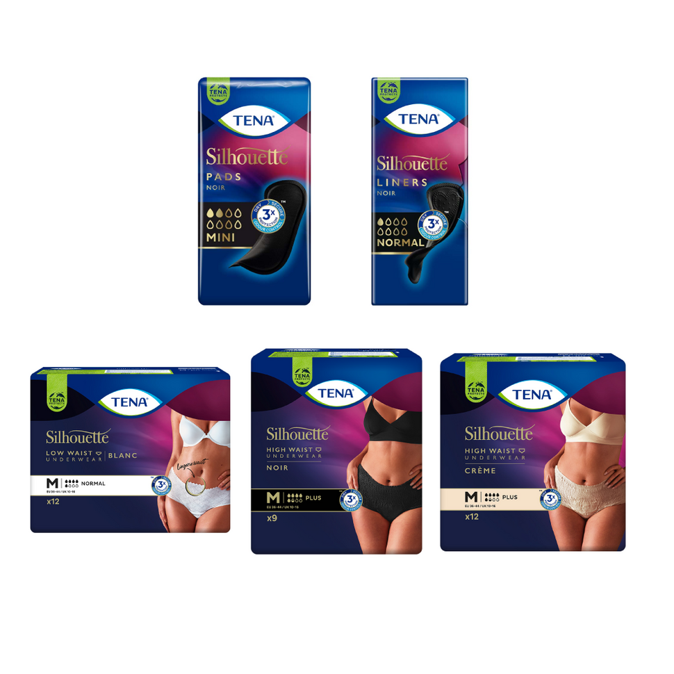 Gratis stalenpakket Tena Silhouette