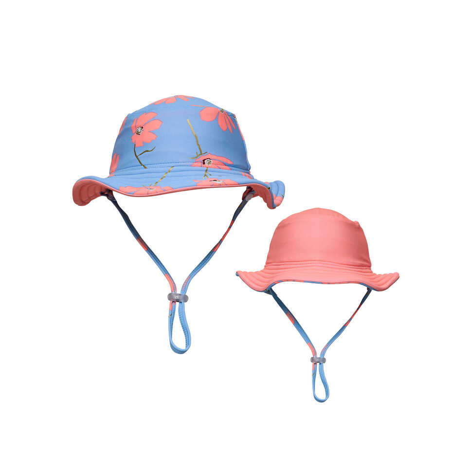 Omkeerbare bucket hat Beach Bloom