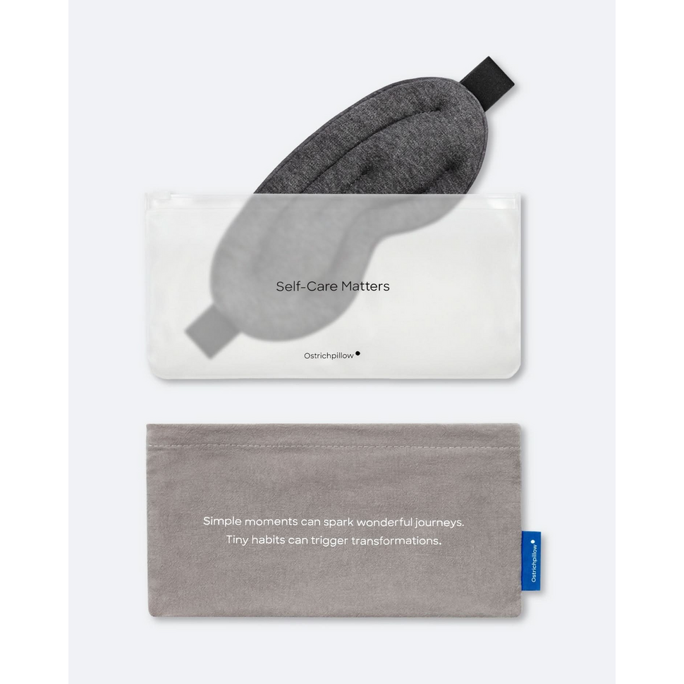 Verzwaard slaapmasker - warm/koud