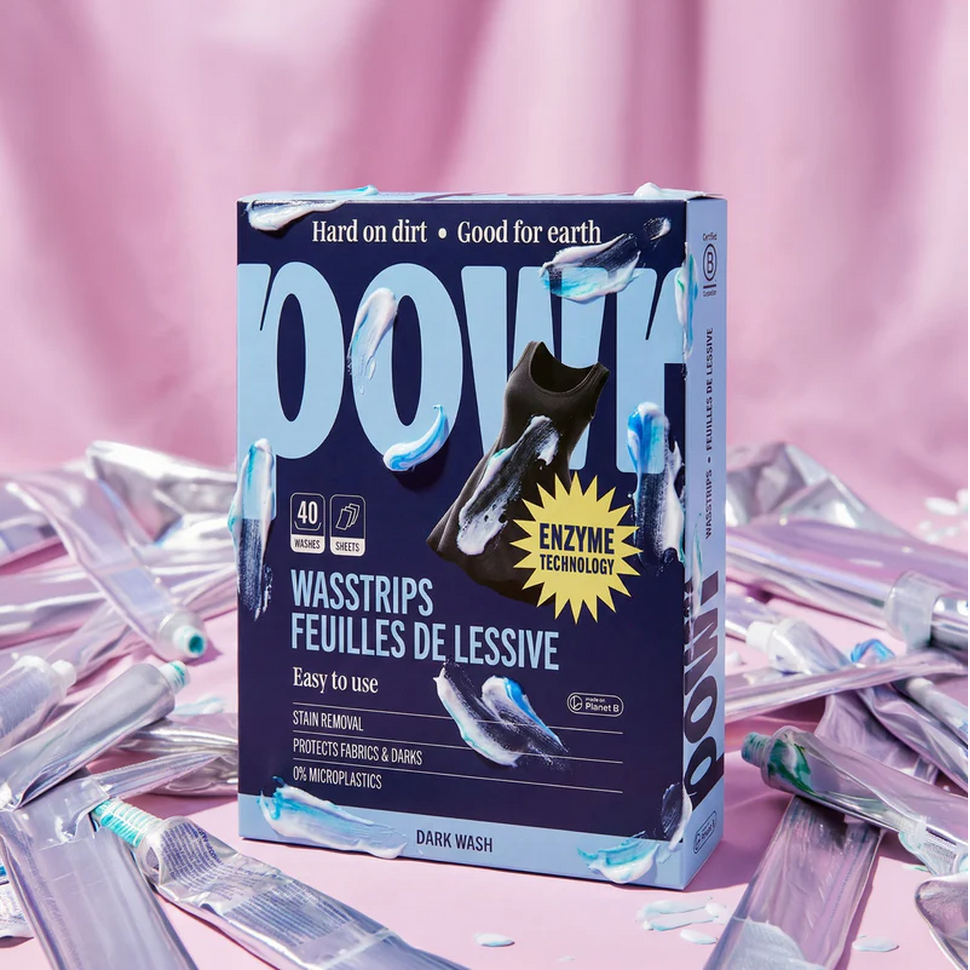 Wasstrips voor donkere was
