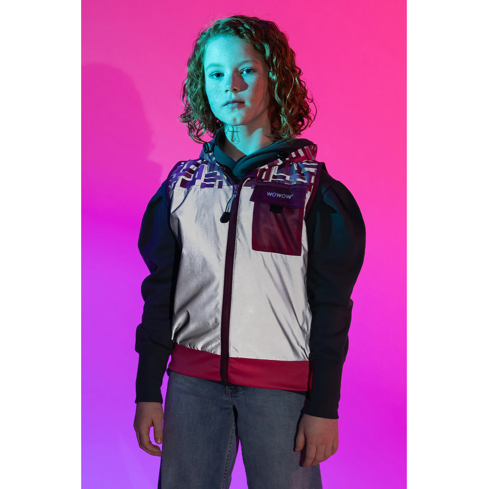 Yoho jacket - full reflective roze