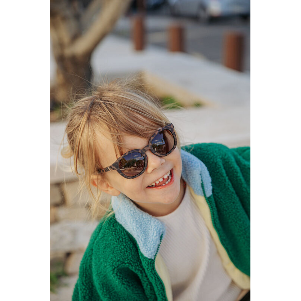 Zonnebril voor kinderen Square Lucky - luipaardschildpad 